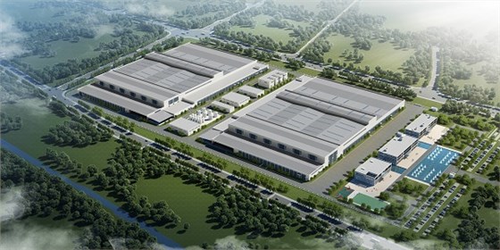 四川仁壽經濟開發區園區及基礎設施建設項目鳥瞰圖