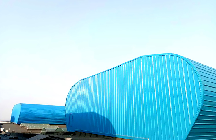 渤海船廠廠房屋頂通風器