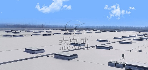 特斯拉三角形上開式電動排煙天窗